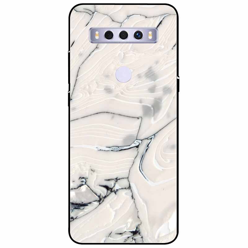 Case For TCL 10 SE Cover Marble Soft Silicone Fashion TPU Back Bumpers for TCL 10SE T766U T766H Protective Funda for TCL10SE