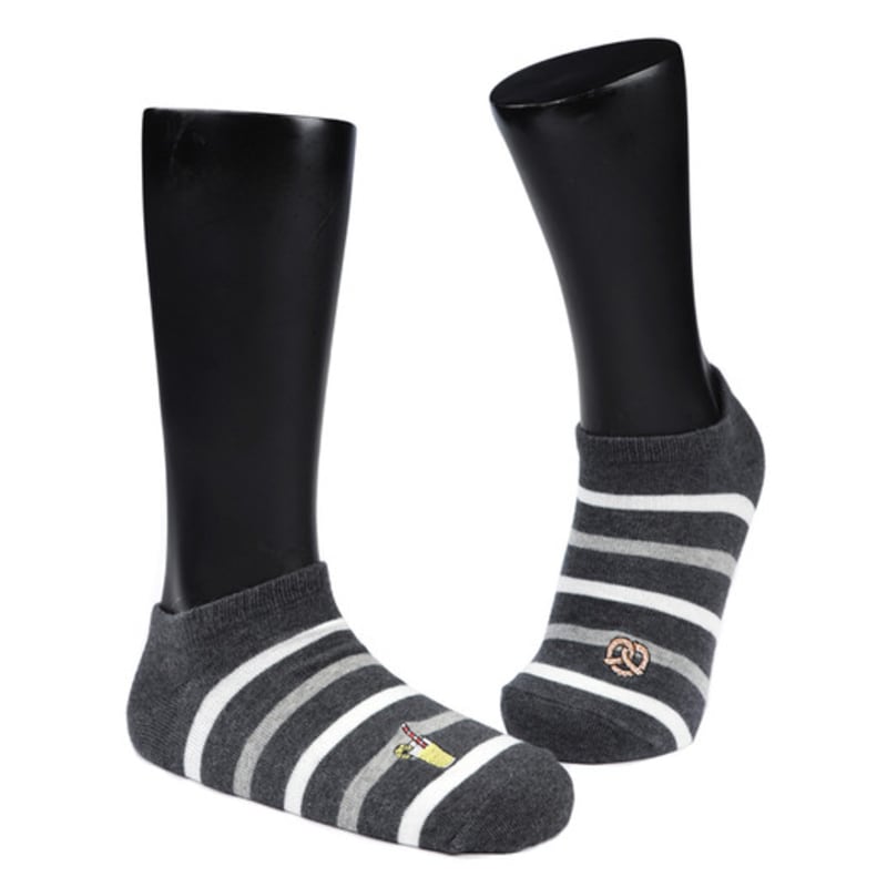 SNOOZY Lemonade Bestickte Knöchelsocken