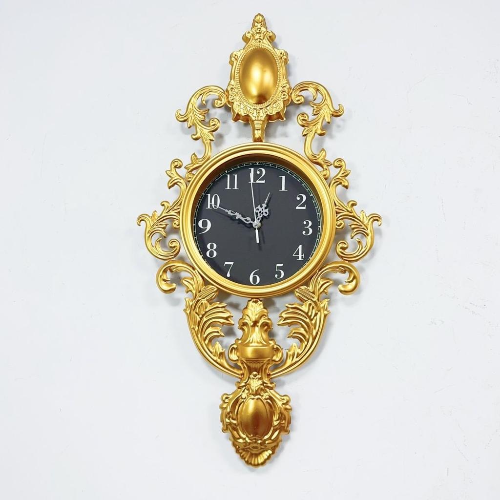 European and American Style Wall Clocks, Retro Living Room Home, Fashionable and Creative, Modern, Simple and Elegant Wall Clock