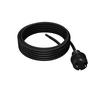Kabel Zasilający Przewód Z Wtyczką Prostą 5M 3X1,5Mm2 16A Ip44 Czarny