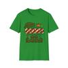 CUnisex Softstyle T-Shirt Mens Womens Tees Top Gramps Candy Cane Crown Christmas Holiday