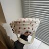 Waist Bag Women Men Corduroy Fanny Pack Strawberries Pocket Fashi Chest Handbag Sports Travel Purse Plaid WaistPack Belly Bags