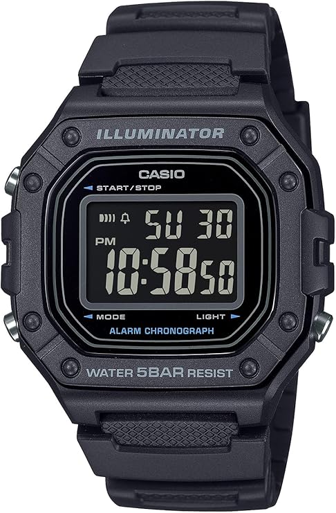 

[Casio] Watch Casio Collection [Genuine Japan] Web Limited Model W-218H-1BJF Men s Black чёрный