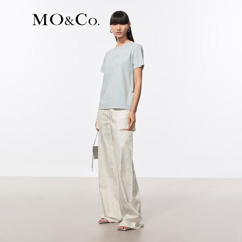 

MO&Co. Cooling Dolphin Print Loose T-Shirt S