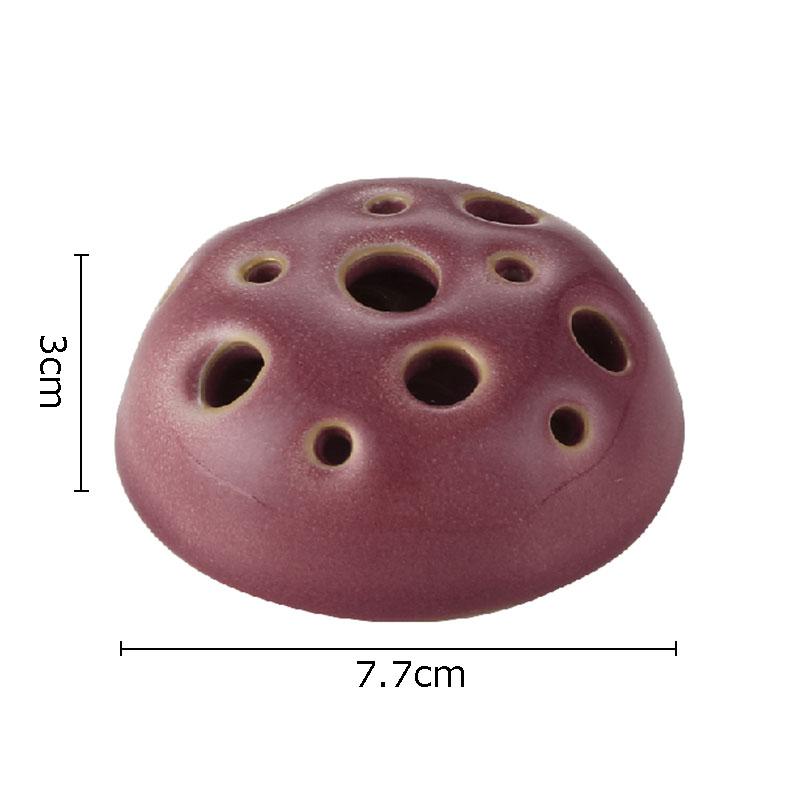 Simplicity Lotus Seedpod Ceramic Vase Artificial Flower Decorative Flowers Pots Desk Decoration Floral Arrangement Modern Decor