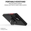 Armor Magnetic Ring Bracket Case For Samsung Galaxy S25 Ultra S25+ S 25 Matte Hard PC Back Cover Galaxy S25 Plus S25ultra Funda