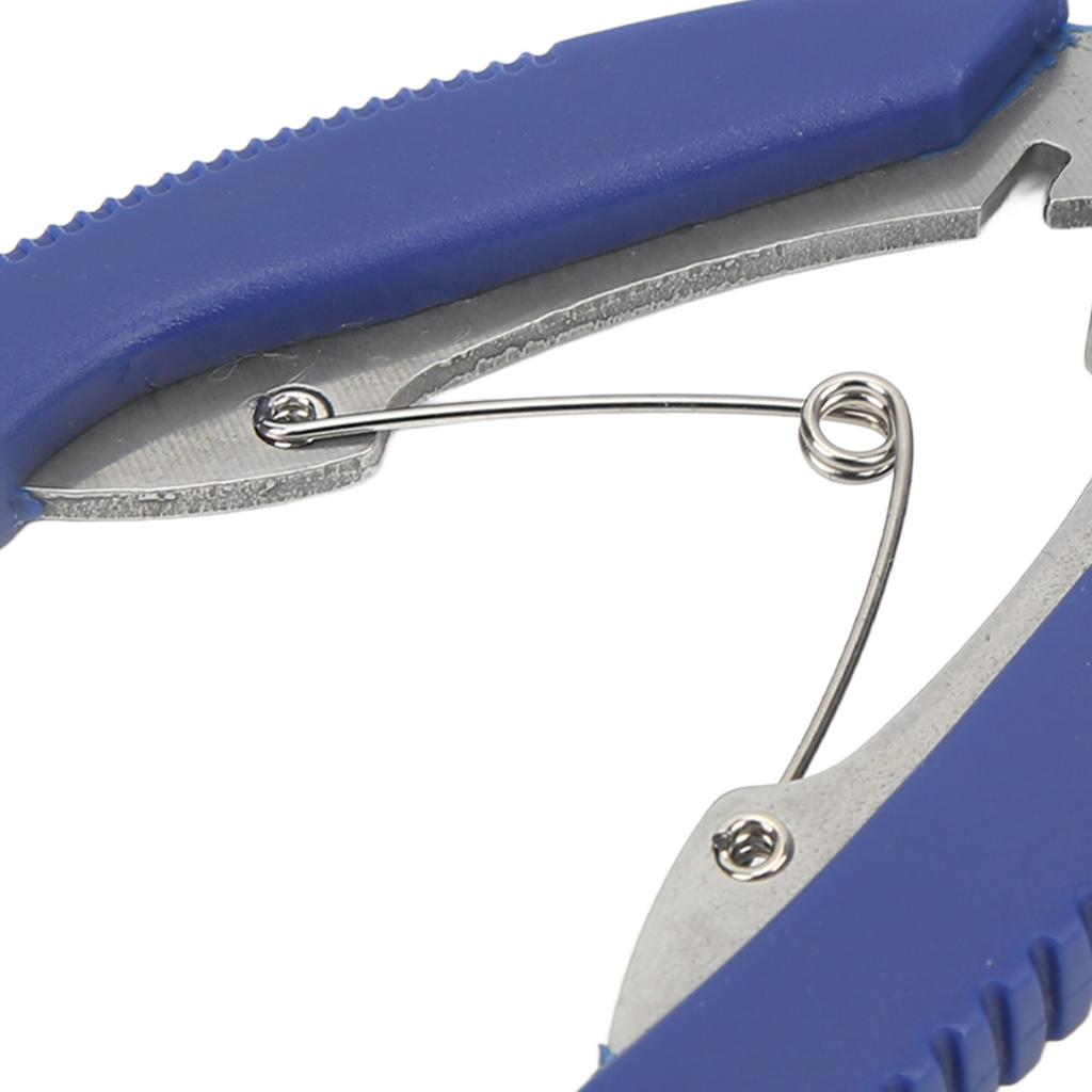 Stainless Steel Fishing Pliers Curved Mouth Lure Wire Cutter Multifunction Lure Pliers for Outdoor Fishing