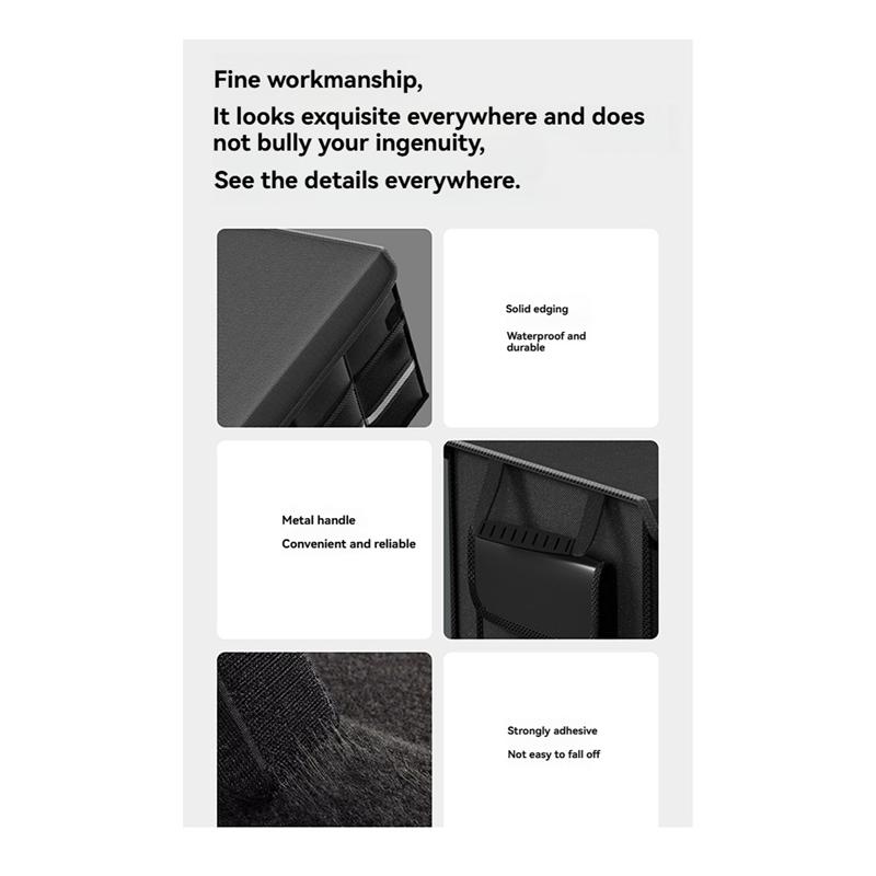 Trunk Organizer Oxford Cloth Car Storage Box Car Glove Box Car Organizer Car Storage Space Organizer For Suv Truck