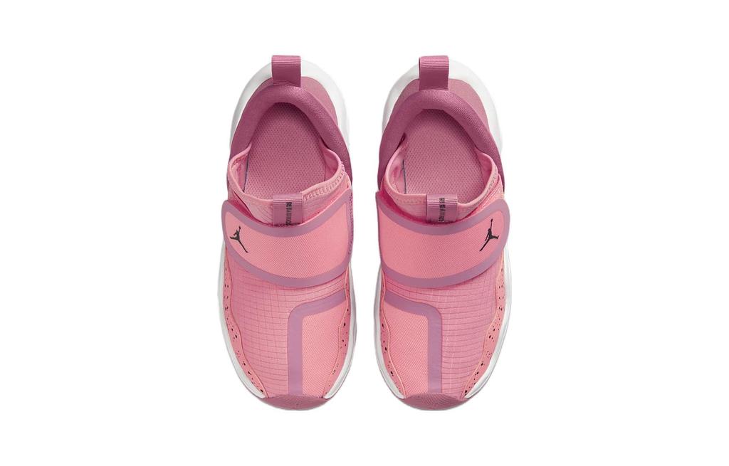 Jordan 23/7 Slip Resistant Cushioning Low Top Children's Basketball Shoes Pink White Children Aged 3 7 Years Old DQ9293-616