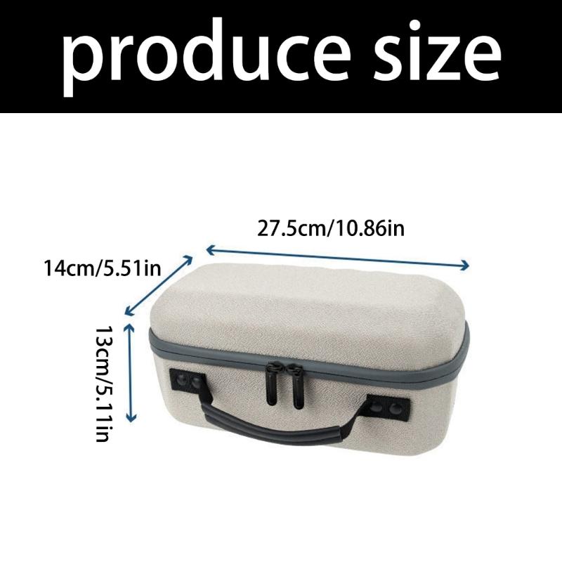 Convenient Projector Storage Bag With Reinforced Oxford Fabric Protective Compartment And Soft Inner Lining For Device Protections