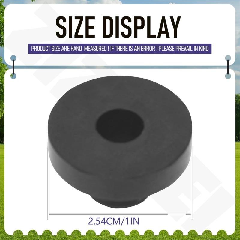 Set Of 5 Replacement Fuels Port Seal Durable Rubber Grommets Gaskets For HM100 HS40 HS50 HHM80,Z6000 Z6400 Z6600 Z6900