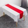 10Pcs Satin Table Runner 30cm X 275cm Wedding Party Supply Christmas Home Modern Coffee Dining Luxury Table Decoration