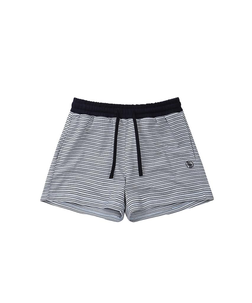 EEERRR Not Everyone Stripe Set-Up Short Pants (Skyblue)