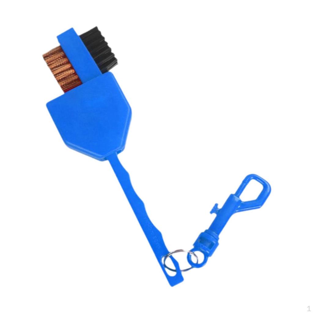 Szczotka do kijów golfowych Akcesoria Ergonomiczny uchwyt Wielofunkcyjny środek czyszczący Narzędzie do czyszczenia rowków