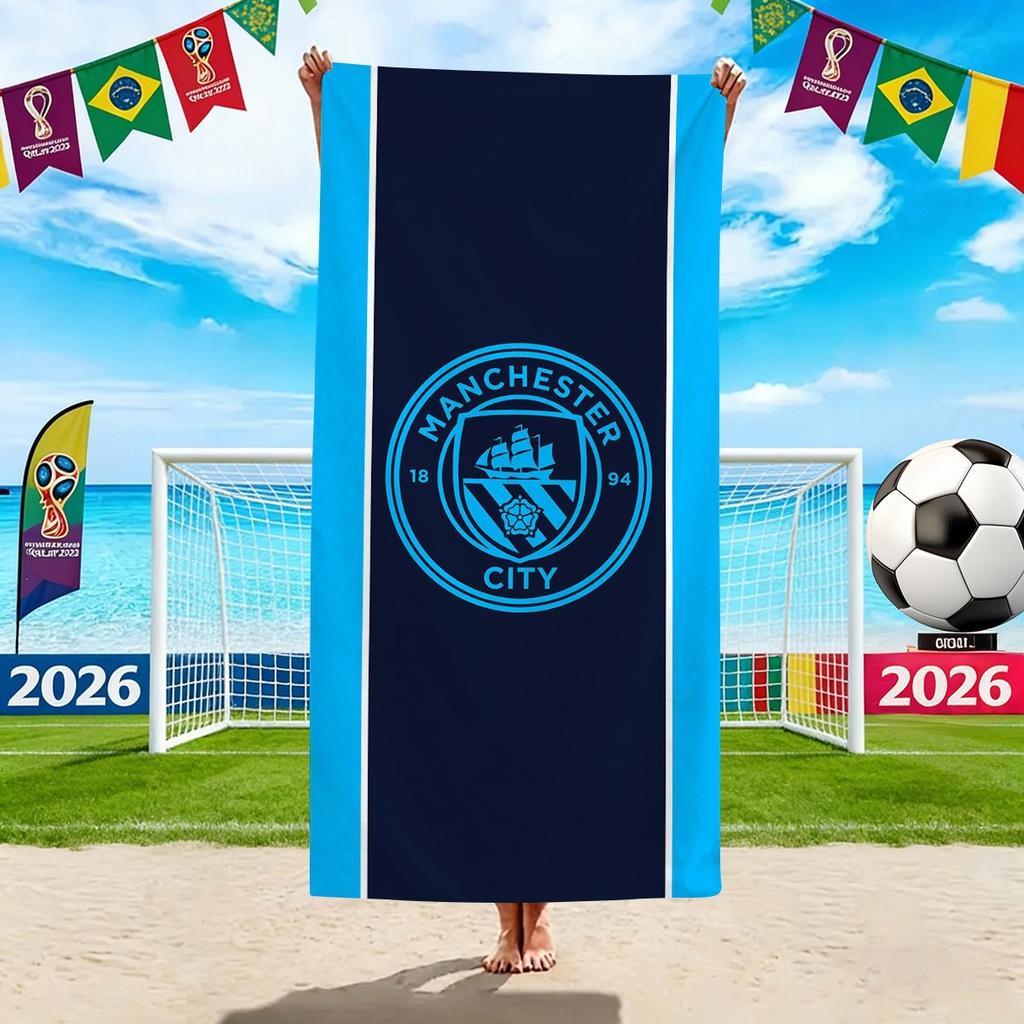 World Cup Beach Towels, Us-Canada-Mexico Football Team Microfiber Quick-Drying Absorbent Bath Towels, Sports Towels