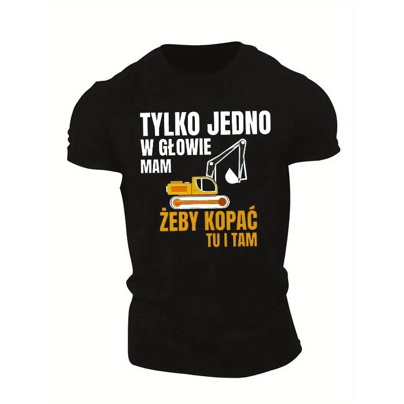 

European sizes Cool Short-Sleeved T-Shirt for Men, Perfect for Summer 4XL чорний