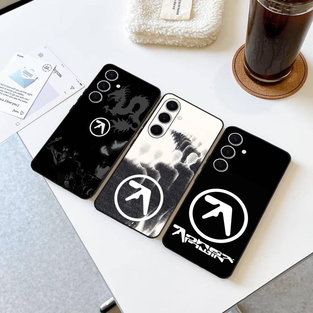 A-Aphex Twin Symbol Phone Case For Samsung S 24 fe 25 Ultra plus 20 lite 21 30 22 23 24 22 Ultra 5G Fundas