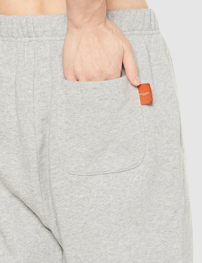 Gelato Pique HOMME Recycled Fleece Long Size PHCP224951 Pants, Men's, Gray, L,