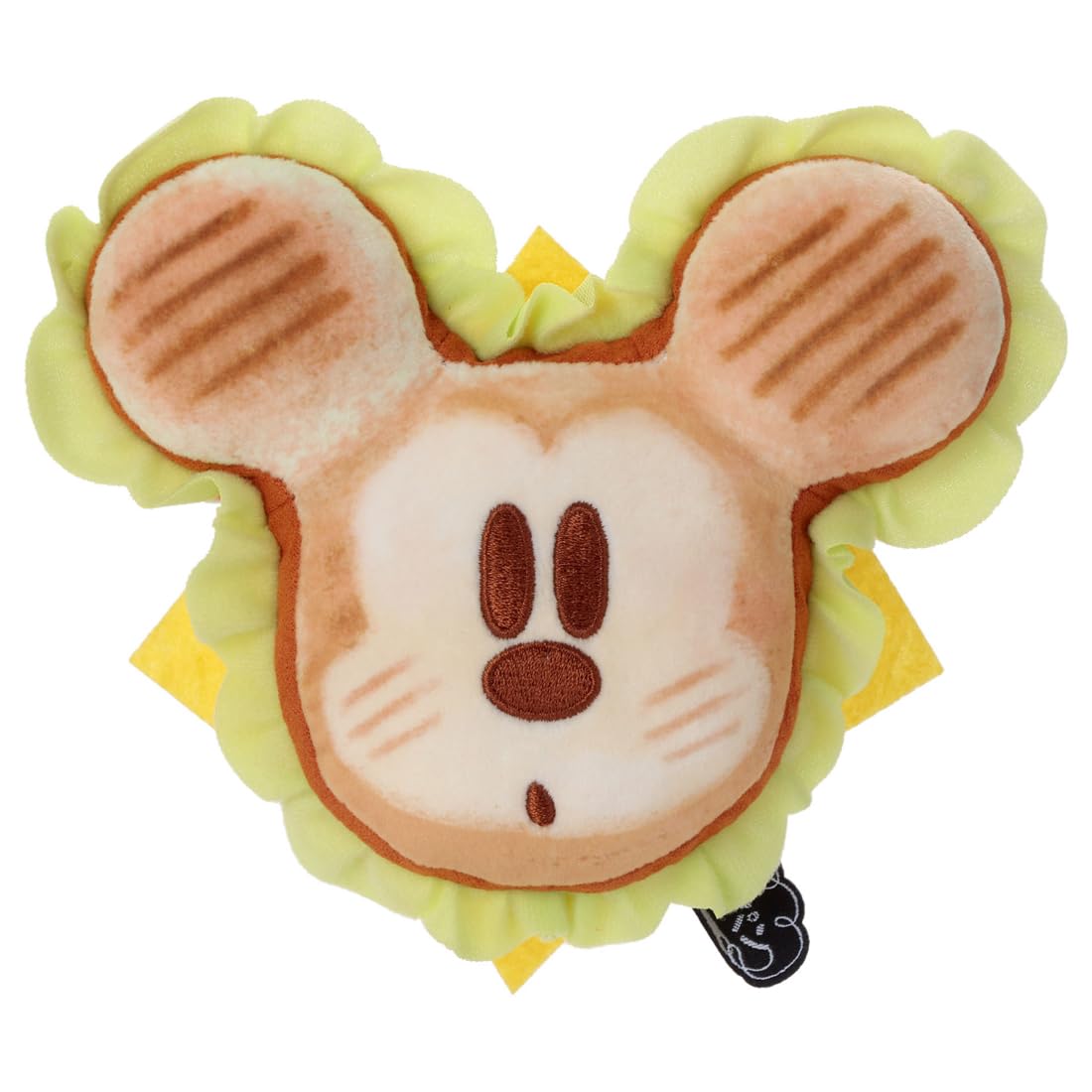 Takara Tomy Arts Disney Character Nui Bread Plush Toy S Sandwich Mickey Mouse 15cm (approx. wide)