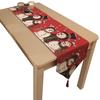 35*180cm Table Cloth Runner Christmas New Year Party Decorations Tablecloth Xmas Snowman