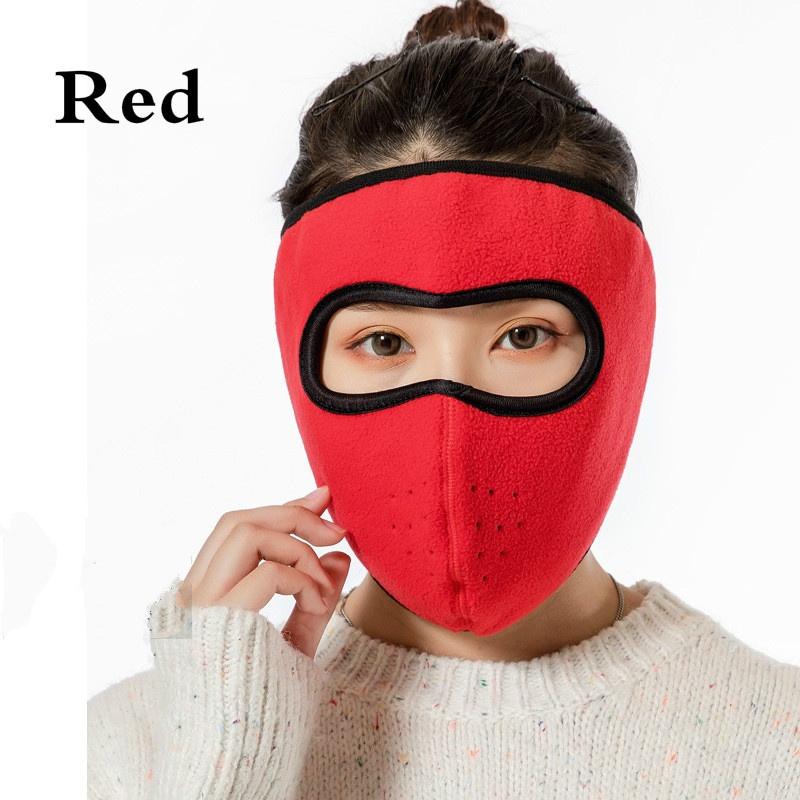 Winter Warm Mask Dustproof Breathable Earmuff Mask Riding Earprotecting Mask
