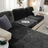 Thick Velvet Sofa Cover Solid Color Sofa Cushion Cover Elastic Slipcover All-inclusive Couch Cover Dining Room