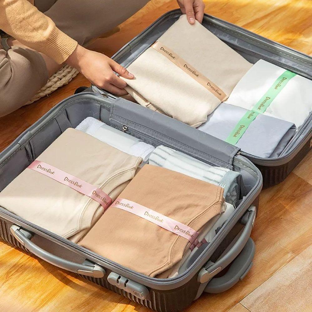 PP Organizér na košile Jednoduché rozdělovače DressBook Stohovatelný organizér na trička Domov