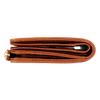 [ANON] Anon Italian Vacchetta Leather L-shaped Zipper Men's Bi-fold Wallet Minerva Box Leather Gentleman's Wallet (Dark Brown) cav624