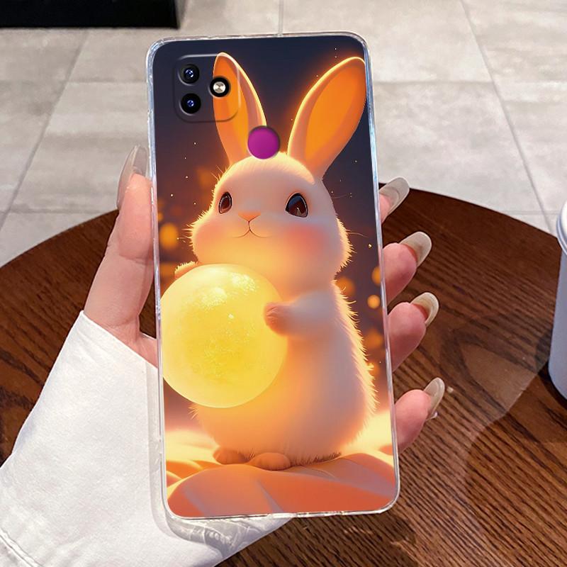 Casing For Itel Vision 1 / P36 Play L6005 / Vision 1 Plus / P36 Pro W6501 Cute Cool Dragon Boys Girls Soft Silicone Phone Case