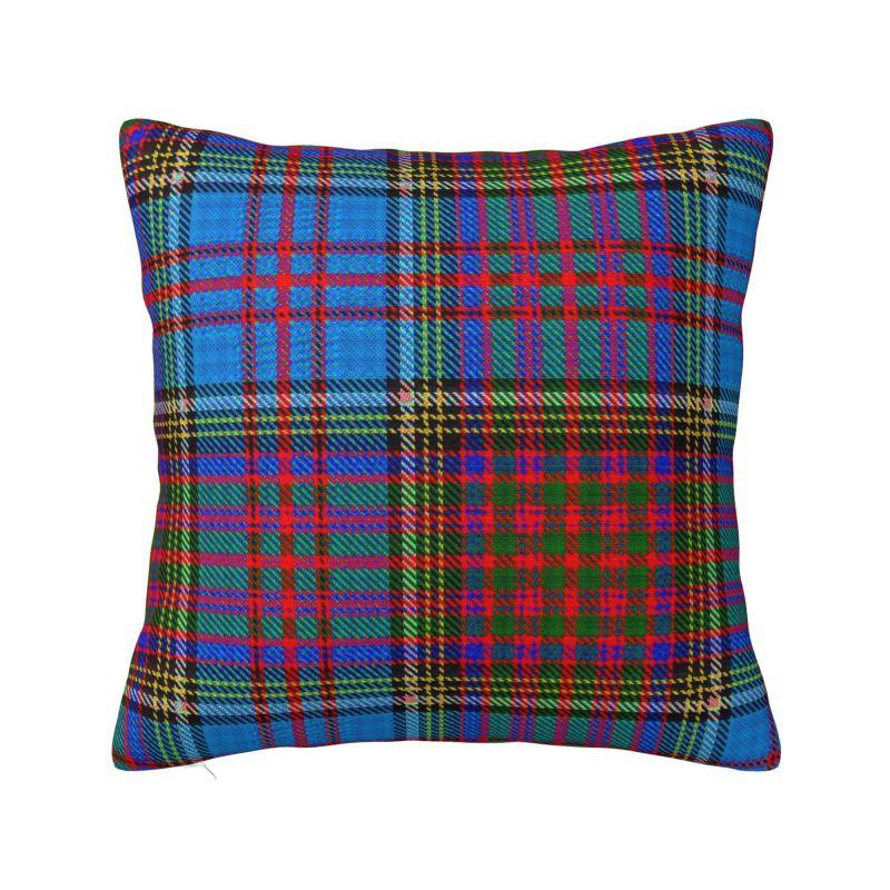 

Fashion Green Tartan Plaid Modern Pillow Cover Living Room Decoration Gingham Cushion 30x30cm 12x12in