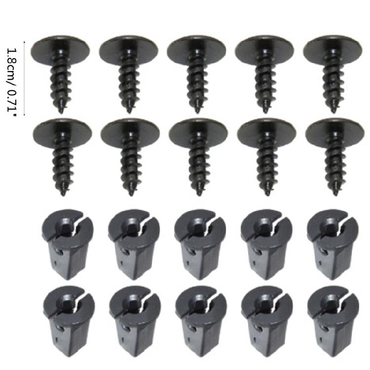 Cleme de fixare universale pentru ornamente de panou auto, nituri de reținere interioară pentru B5 B6 B7