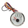52MM Oil Pressure Gauge White Dial Silver Bezel DC 9‑32V 0‑10Bar CAN Bus Oil Pressure Meter for RV Yachts Boats