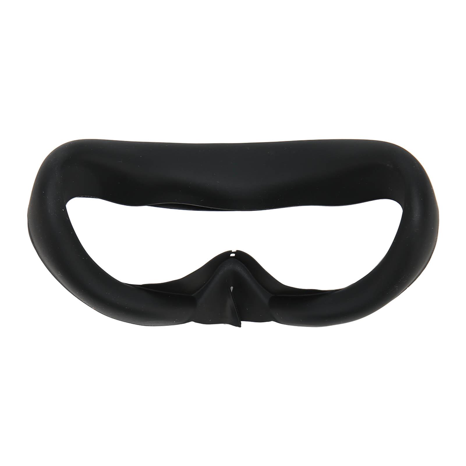 Силиконовый чехол для лица VR, водонепроницаемая моющаяся мягкая подушка для лица VR для очков PICO 4 VR Black