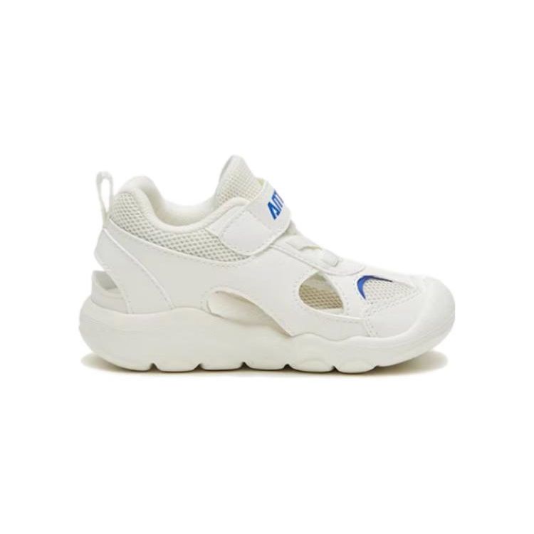 Anta Kids Wear-Resistant Rebound Low-Top Shoes Baby Shoes White Blue A312320067H-1