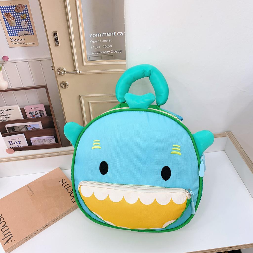 

Dinosaur Bowknot Mushroom Bag Cartoon Backpack With Adjustable Straps Shoulder