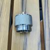 Portable Self-Locking Gas Tank Adapter with Anti-Roll Bracket for Camping Stoves