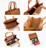 Leather Tote Bag for Black [Credran] Women, CR-CL3902-BK