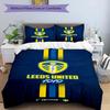 Fc Crest Design Printed Pattern Duvet Cover Set – includes 1 duvet cover and 2 matching pillowcases Bedroom decor Christmas gifts