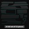 Interior TPU Protective Film Sticker for Porsche Panamera 4S 2015-2017 Car Center Console Door Gear Shift Panel Accessories