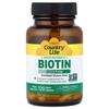 Country Life Biotin 5mg Veggie Capsules, 120 Count