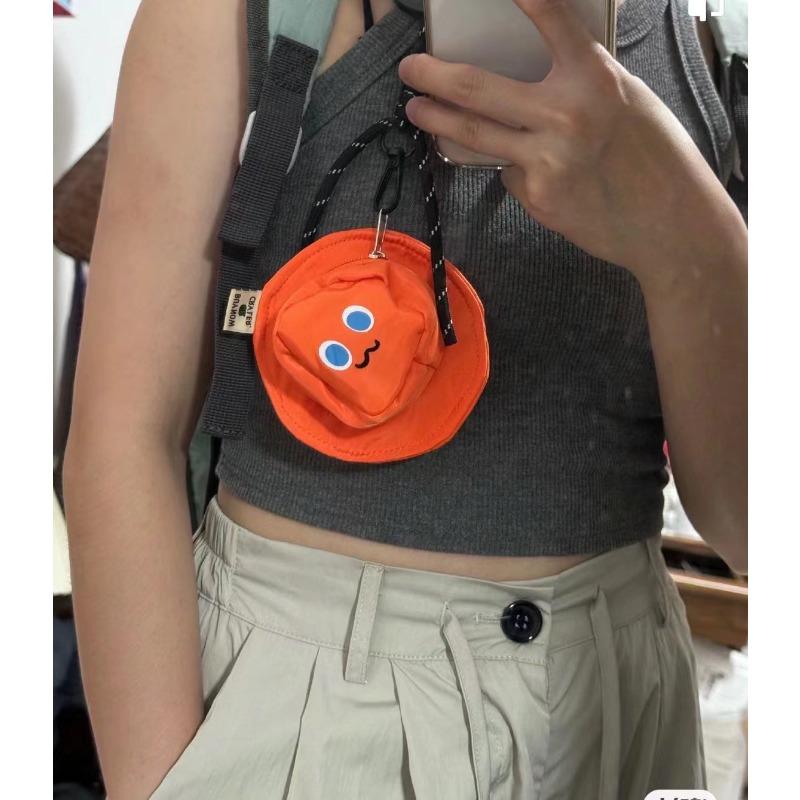 Multifunctional Change Makeup Earphone Bag Printed Mini Bag Pendant New Portable Storage Bag Coin Key Bag