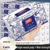 Durable Facial Tissue & Wet Wipes - 8 Pack for All-Purpose Use