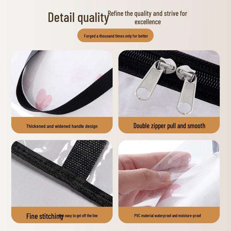 Large Capacity PVC Dust-Proof Moisture-Proof Handheld Quilt Storage Bag