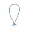 Ceramic Beaded Fish Pendant Necklace Inspired By Ocean Life With Colorful Accents For Everyday Wear