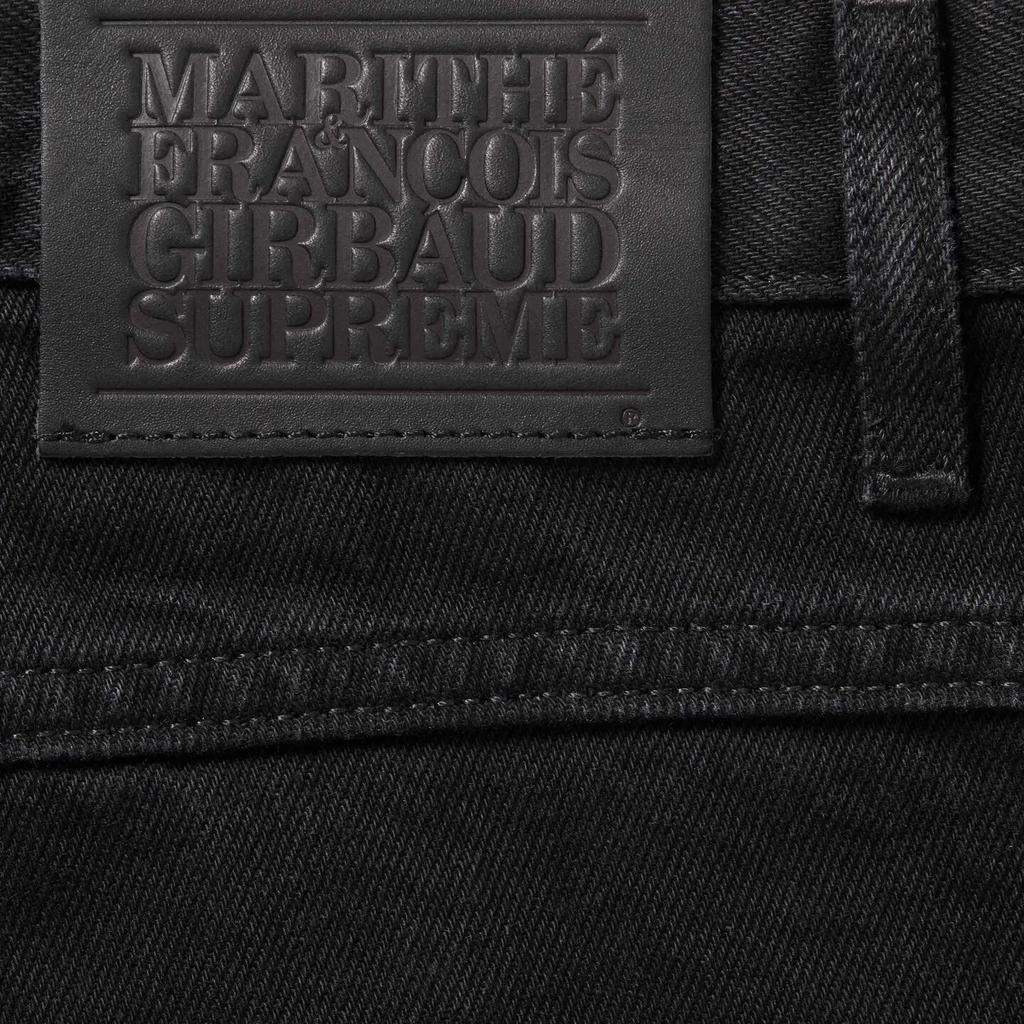 Supreme Marithe Francois Girbaud X-Seam Baggy Denim Short Black