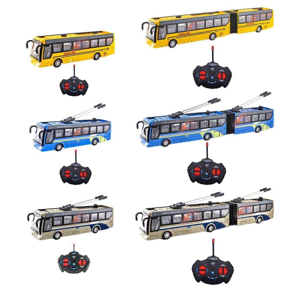 27MHz RC School Bus Model for Children with Functional Features