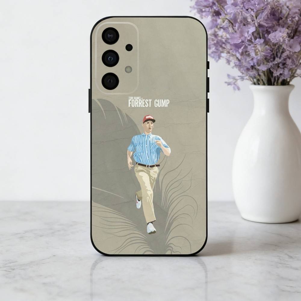 

F-Forrest Film G-Gump phone Case For Samsung Galaxy A73,A72,A71,A70,A53,A52,A51,Others Soft Black Shell Samsung a52