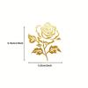 50pcs Graffiti Transparent Stickers, Golden Plants DIY Decor for Journals, Guitars, Notebooks, Luggage, Laptops, Motorcycles, Skateboards