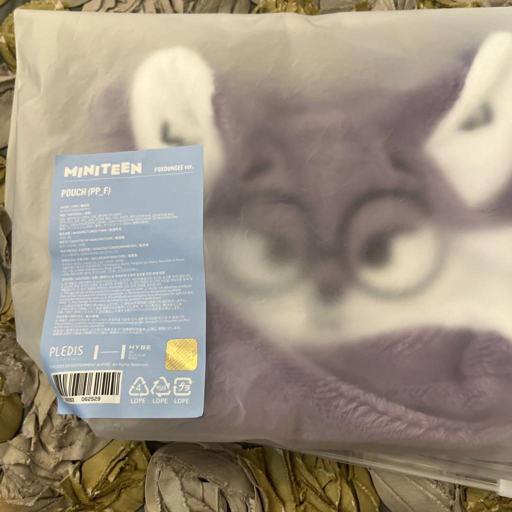 [USED] MINITEEN Pop-up Pouch Seventeen Wonwoo