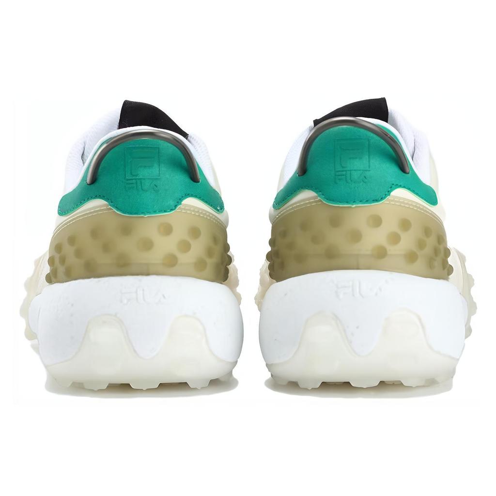 New FILA Gara Low Top Running Shoes Men's White Green F12M323101FVW